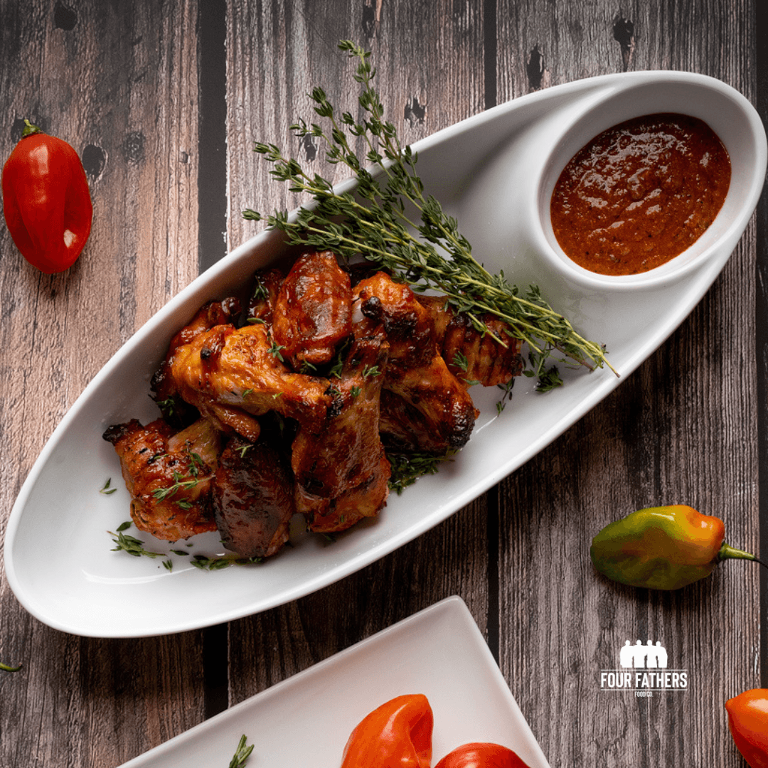 Spicy Grilled Piri Piri Wings - fourfathersfoodco