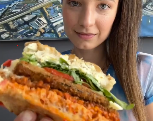 Crispy Zucchini Sandwich