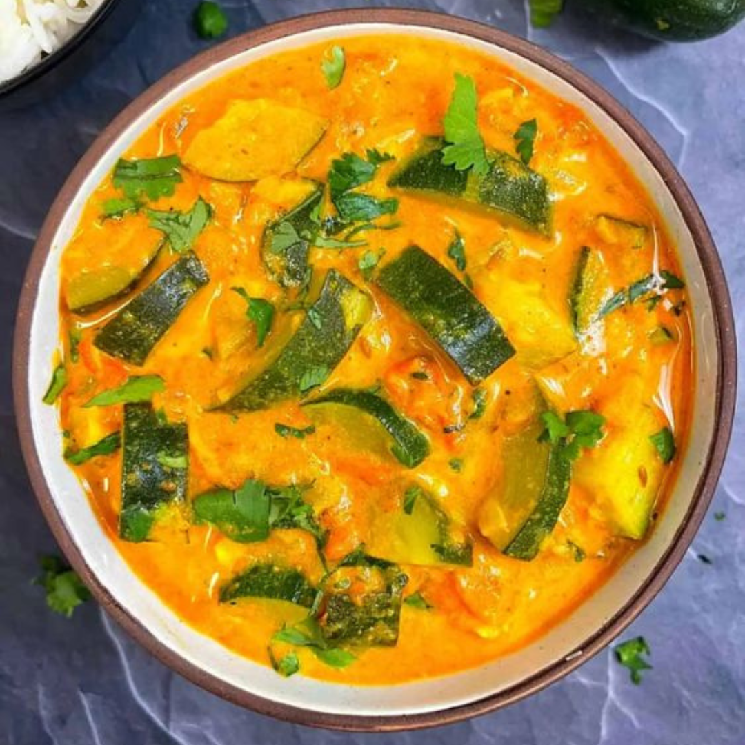 Cayenne Zucchini (Courgette) Curry